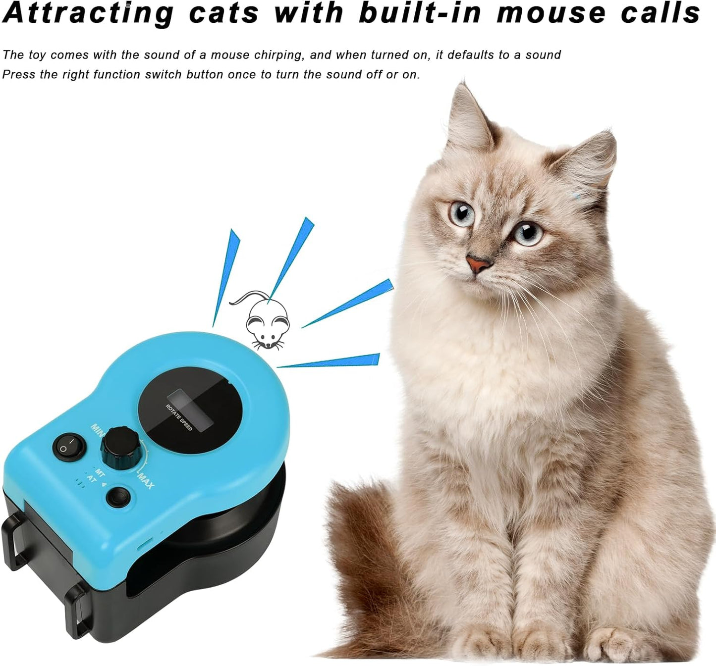 FurJoyCo - Automatic cat Chasing Toy