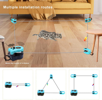 FurJoyCo - Automatic cat Chasing Toy
