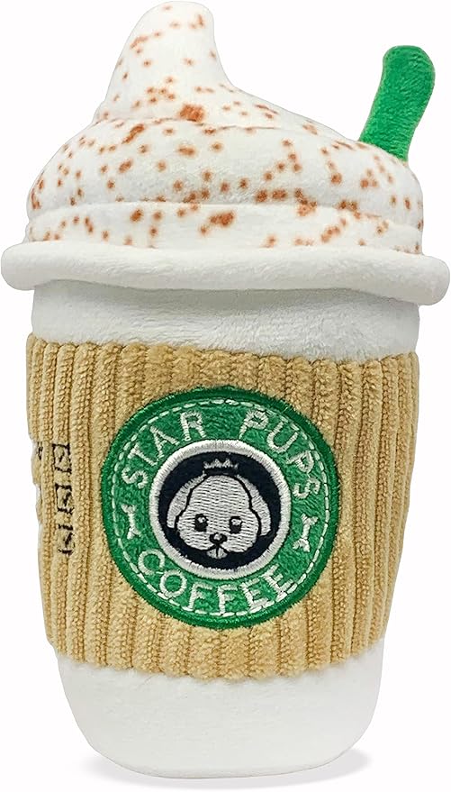 Parody Star Pups Coffee Dog Toy