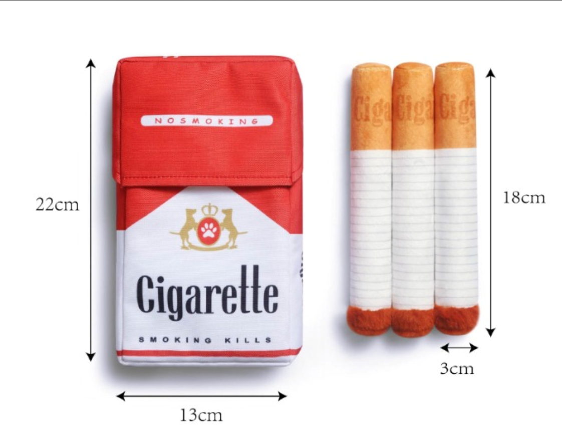 Creative cigarette chewing and grinding toy